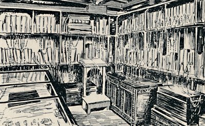 ウィンボーンの連鎖図書館、1929 作： Unbekannt