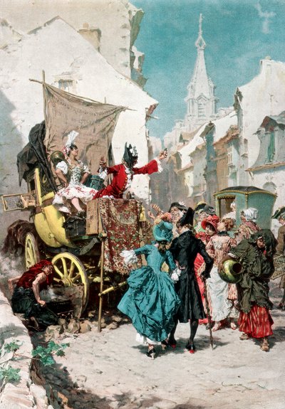 チャーラタン、1889 作： Unbekannt