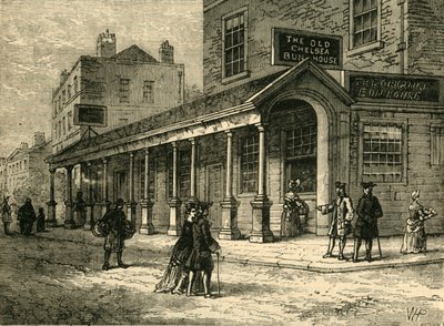 チェルシーバンハウス、1810年、c1876。 作： Unbekannt