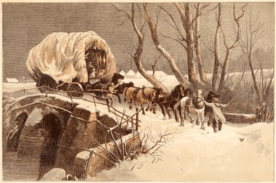 クリスマスワゴン、1866年 作： Unbekannt