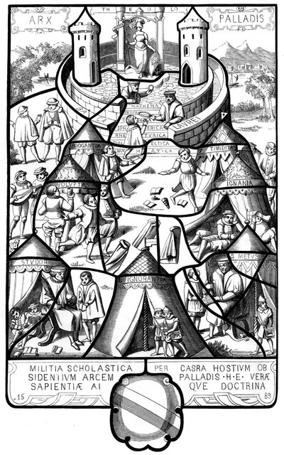パラスの城塞、1589年1849年 作： Unbekannt