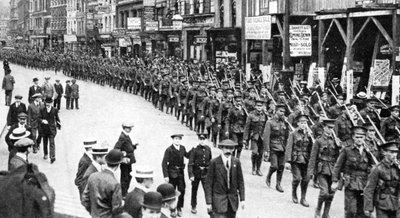 領土の市民軍、ストランド、ロンドン、第一次世界大戦、1914 作： Unbekannt