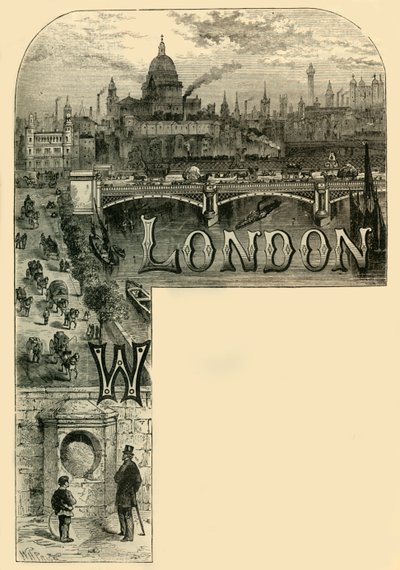 ロンドン市、c1872。 作： Unbekannt