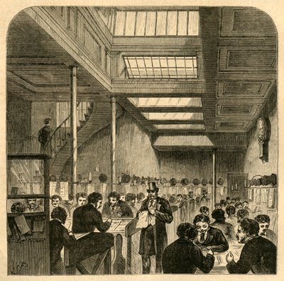 クリアリングハウス、1897年。 作： Unbekannt