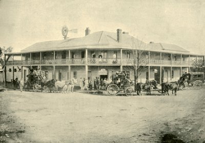 クラブハウスホテル、ナラブライ、1901年。 作： Unbekannt