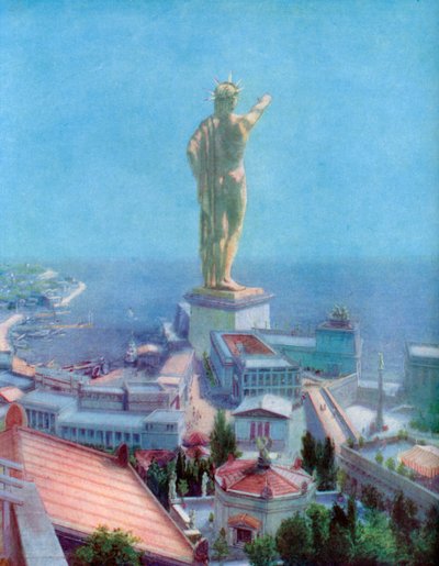 ロードス島の巨像、ギリシャ、1933-1934年 作： Unbekannt