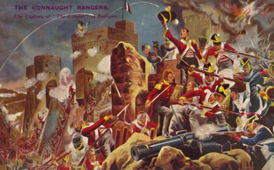 コンノートレンジャーズ。バダホスでの城塞の捕獲、1812年、1939年 作： Unbekannt