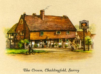 クラウン、Chiddingfold、サリー、1936年。 作： Unbekannt