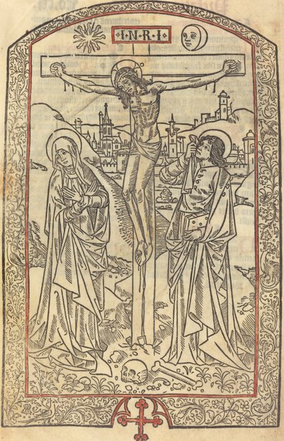 はりつけ、c。 1485年。 作： Unbekannt