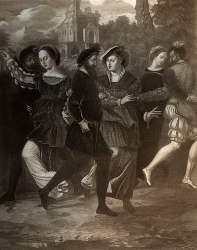 ダンシング・ピクチャー、c1532、1902 作： Unbekannt