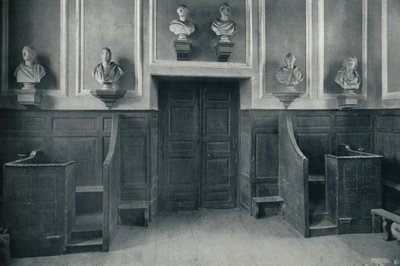 アッパースクールからチャペル階段への扉、1926年 作： Unbekannt