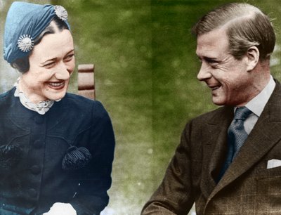 ウィンザー公爵夫人シンプソン夫人、フランス、カンデ城、1937年 作： Unbekannt