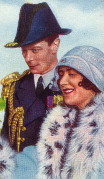 ヨーク公爵と公爵夫人、1927年のオーストラツアーで後にジョージ6世とエリザベス女王 作： Unbekannt