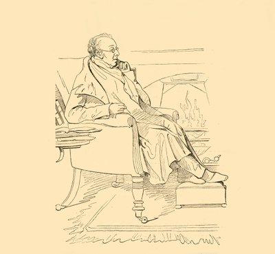 ディスラエリ長老、1840年代、1881年。 作： Unbekannt