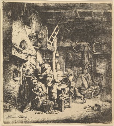 家族の逆のコピー、1610-85。 作： Unbekannt