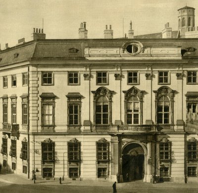 連邦首相府、ボールハウスプラッツ、ウィーン、オーストリア、c1935。 作： Unbekannt