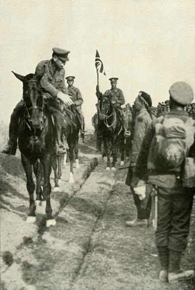 陸軍元帥、部隊への感謝、1919年。 作： Unbekannt