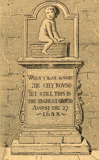 Panyer Alleyのフィギュア、1897年。 作： Unbekannt