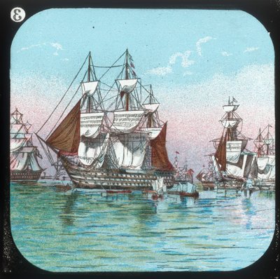 スピットヘッドの艦隊、1853年、1900年。 作： Unbekannt