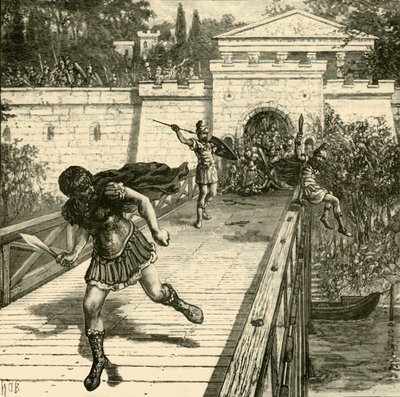 カイウスグラチュスの飛行、1890年。 作： Unbekannt