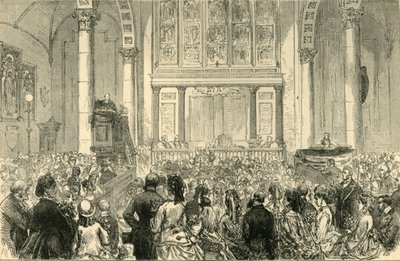 セントキャサリンクリー教会でのフラワーサーモン、c1872。 作： Unbekannt
