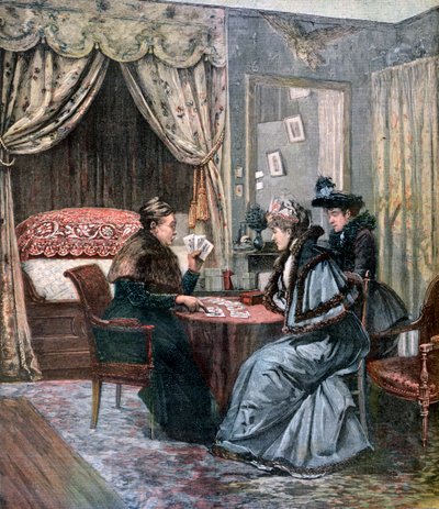 占い師、1892 作： Unbekannt