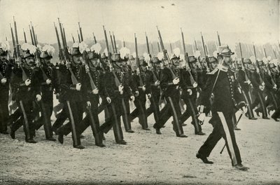1919年に製作されたフランス陸軍将校。 作： Unbekannt