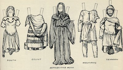 英国衣装のギャラリー：ノーマンタイムズで着用した服装の人々、c1934 作： Unbekannt