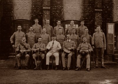 1913年ビルマ、ラングーンの第1ロイヤルミュンスターフジリエの駐屯隊警察 作： Unbekannt