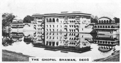 The Ghopal Bhawan、Deeg、ラジャスタン、インド、c1925 作： Unbekannt