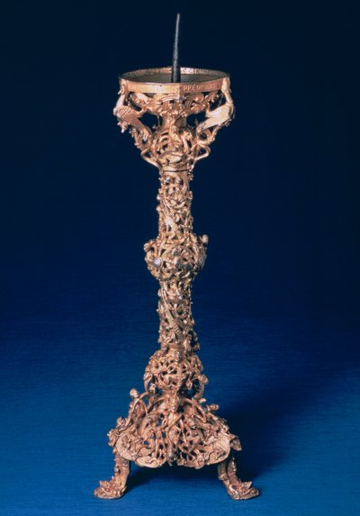 グロスターのローソク足、金箔の金属、英語、12世紀 作： Unbekannt
