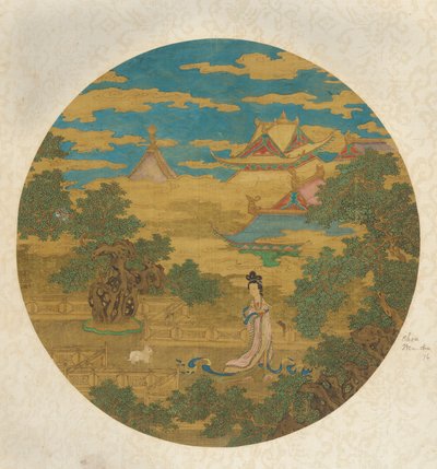 月宮殿の嫦娥女神、明王朝、16 ～ 17 世紀。 作： Unbekannt