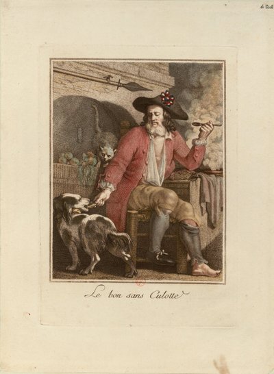 グッドサンキュロット、1793-1794。 作： Unbekannt