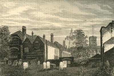セントオラベスの文法学校、1810年、c1878。 作： Unbekannt