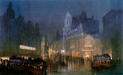 トッテナムコートロードの大運河。 c1900-1940 作： Unbekannt