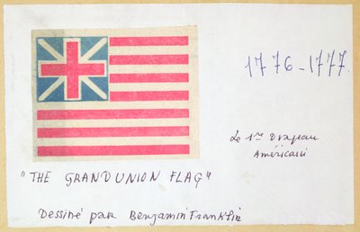 The Grand Union Flag（カラー木版画 作： Unbekannt