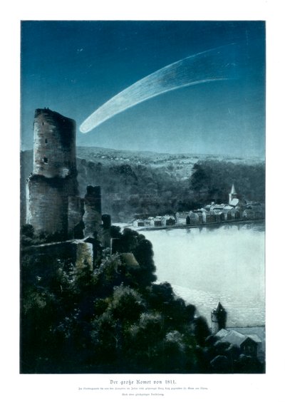 1811年の大彗星、1900年 作： Unbekannt