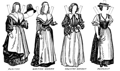 歴史的衣装の素晴らしいギャラリー：ジェームズで着用したドレスThe Firsts Reign、c1934 作： Unbekannt