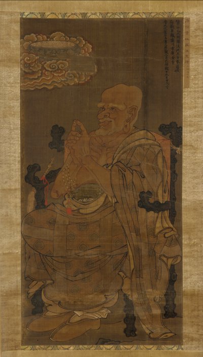 1345年、十七世尊者の羅漢。 作： Unbekannt