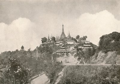 大塔、モールメイン、1900年。 作： Unbekannt
