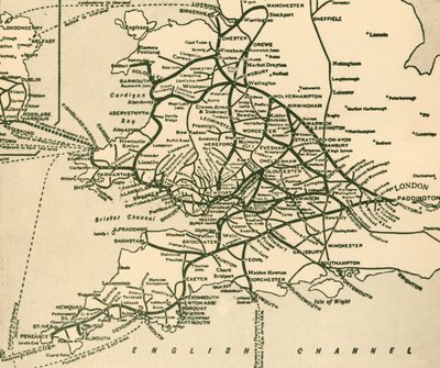 グレートウエスタン鉄道、1930年。 作： Unbekannt