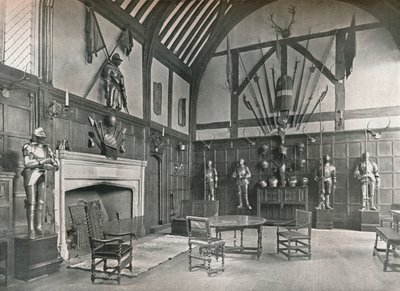 オックウェルズマナーのホール、1905年 作： Unbekannt
