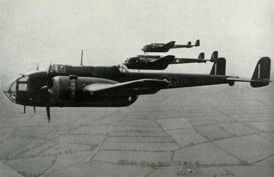 Handley Page Hampden、1941年。 作： Unbekannt