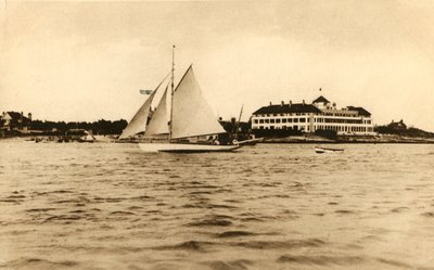 ヘイブンホテル、サンドバンクス、ボーンマス、1929年。 作： Unbekannt