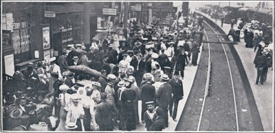 ロンドンからのホリデーエクソダス、1906 作： Unbekannt