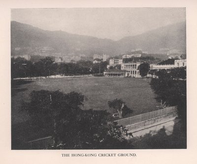 香港クリケット場、1912年。 作： Unbekannt