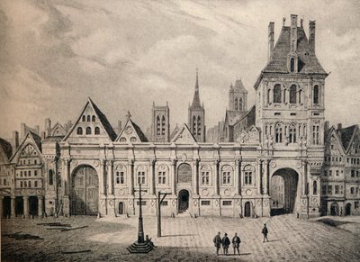 ホテルドゥヴィル（1583年、1915年） 作： Unbekannt