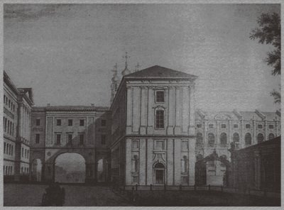 ツァールスコエセローの帝国ライセウム、1822年 作： Unbekannt