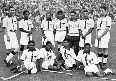 インドのホッケーチーム、金メダル受賞者、ベルリンオリンピック、1936年 作： Unbekannt