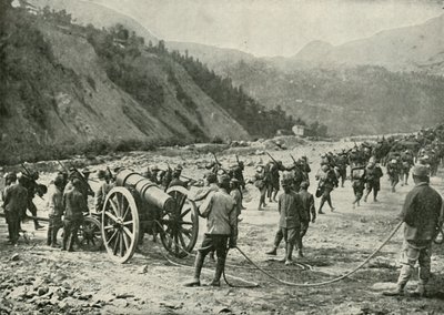 1919年3月のイタリア軍。 作： Unbekannt